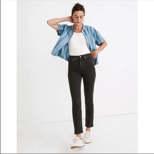 Madewell The Perfect Vintage Denim Jeans in Lunar Black Wash